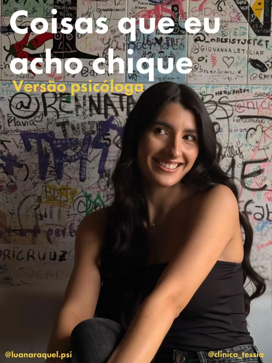 Coisas que eu acho chique — versão psicóloga